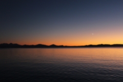 Sunset Sailing on Lake Taupo
