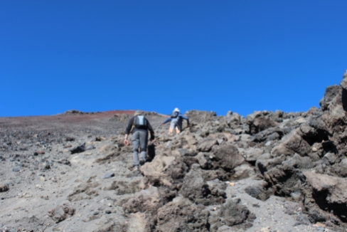 Tongariro Hike - Steep Hike Up "Mount Doom"